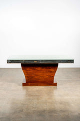 1930s Mirror Top Dining Table