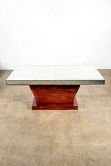 1930s Mirror Top Dining Table