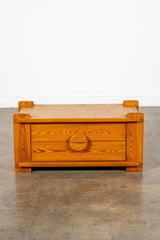 1950s Low Elm Chest
