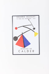 "Mobiles de Calder" Exhibition Poster