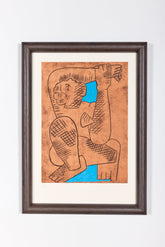 "Mélancolie" (2005), Signed Lithograph in Frame
