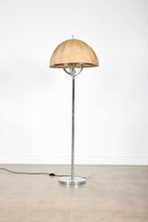5-Flame Chrome Floor Lamp