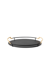 Balcony Serving Tray, Black