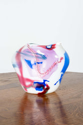 Abstract Glass Vase