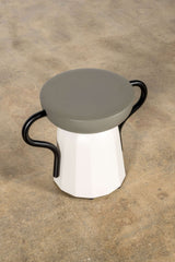 Allié Stool, Cold Grey