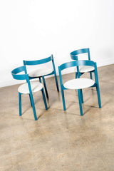 April Chair, Blue and Green
