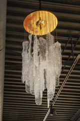 Belgian 'Feather' Chandelier