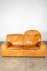 Bull Leather 2-Seater Sofa