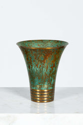 Bronze Vessel with Stripe Detail