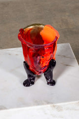 Amazonia Extra Colour Vase (Small), Pink and Gold