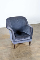 1950s Low Curved Armchair