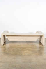 1970s Italian 3-Seater Sofa, Newly Upholstered