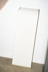 A'Dammer Tall Roller Shutter Bookcase, White