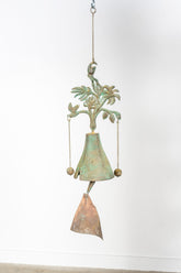 Botanical Bronze Wind Chime