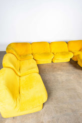 1970s "Patate" 7-Piece Modular Sofa