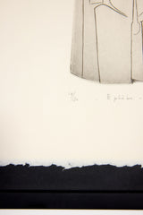 "Éphèbe"Signed and Editioned Print, 19/30 (1968)