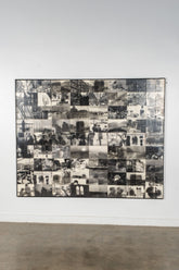 "Viaggio Secreto", large-scale photo collage