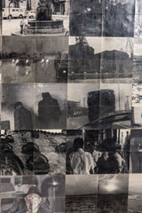 "Viaggio Secreto", large-scale photo collage