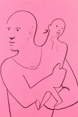"Picasso et Homme" / "Picasso and Son" Print, 1955