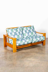 1950s Loveseat with New Cushions