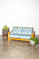 1950s Loveseat with New Cushions