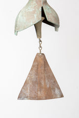 Abstract Bronze Wind Chime
