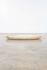 1950s White Perforated Metal Tray