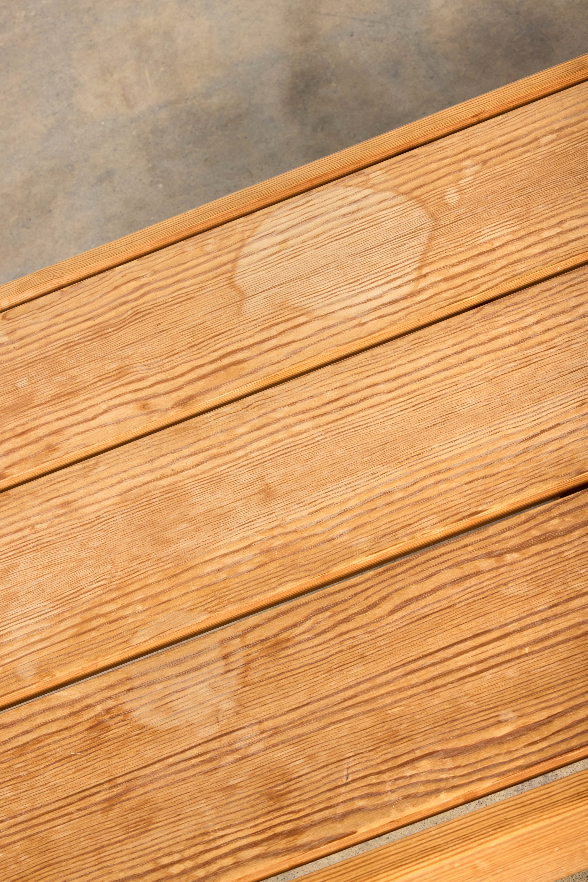 Belgian Pine Slat Coffee Table