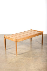 Belgian Pine Slat Coffee Table