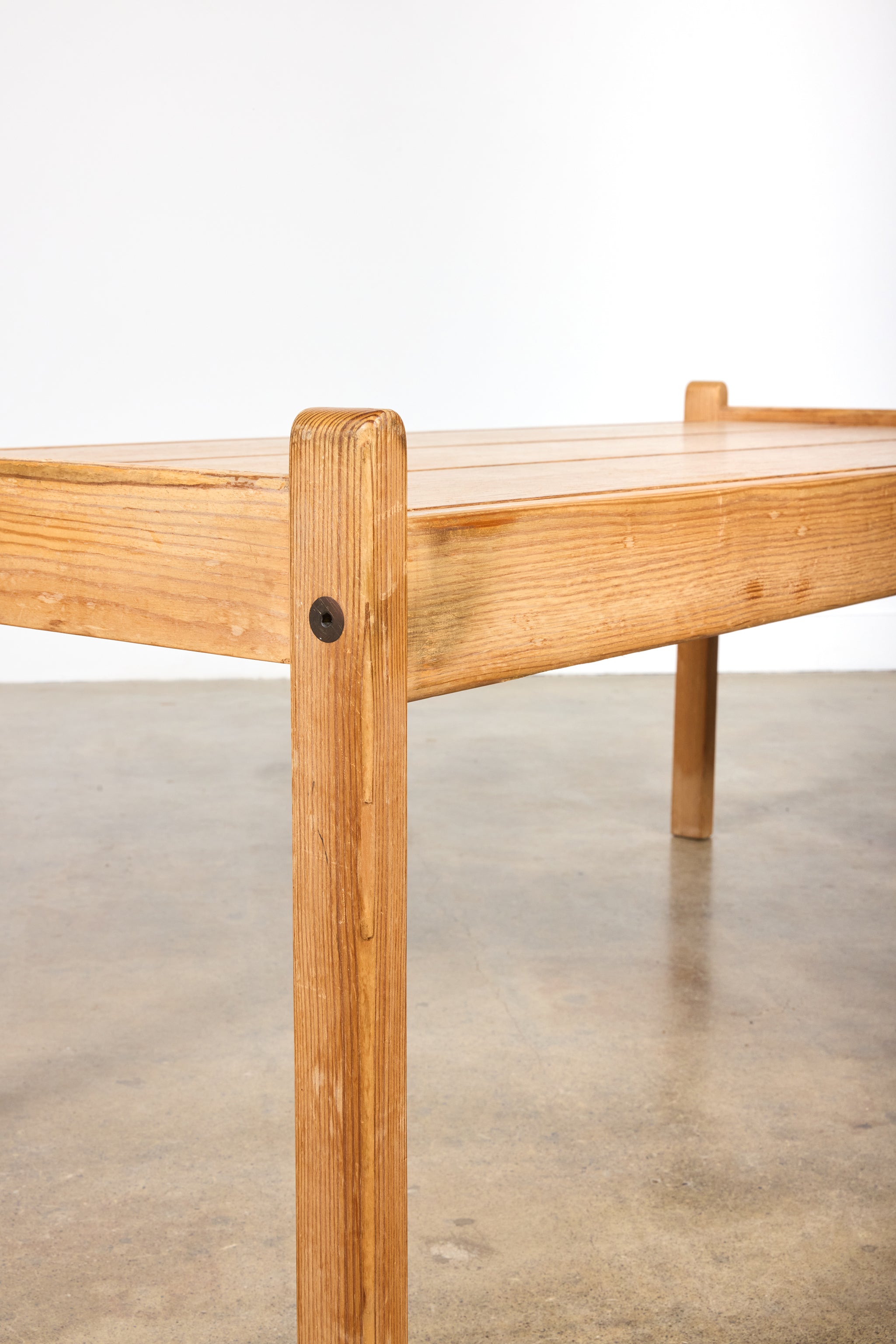 Belgian Pine Slat Coffee Table