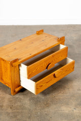 1950s Low Elm Chest