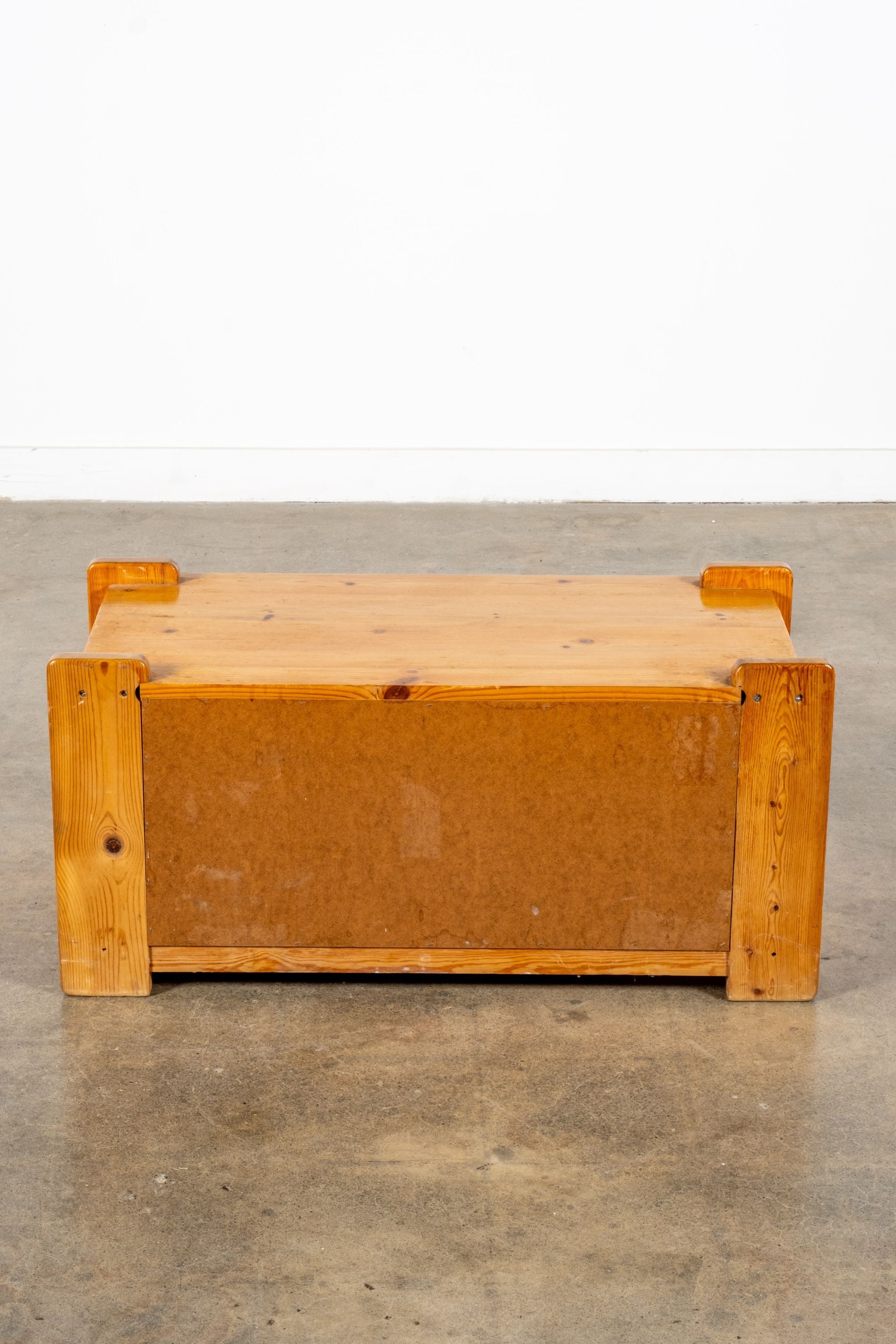 1950s Low Elm Chest