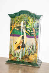 1970s Handpainted Mexican Cabinet