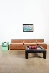 1970s Modular Mohair Sofa