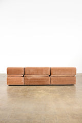 1970s Modular Mohair Sofa