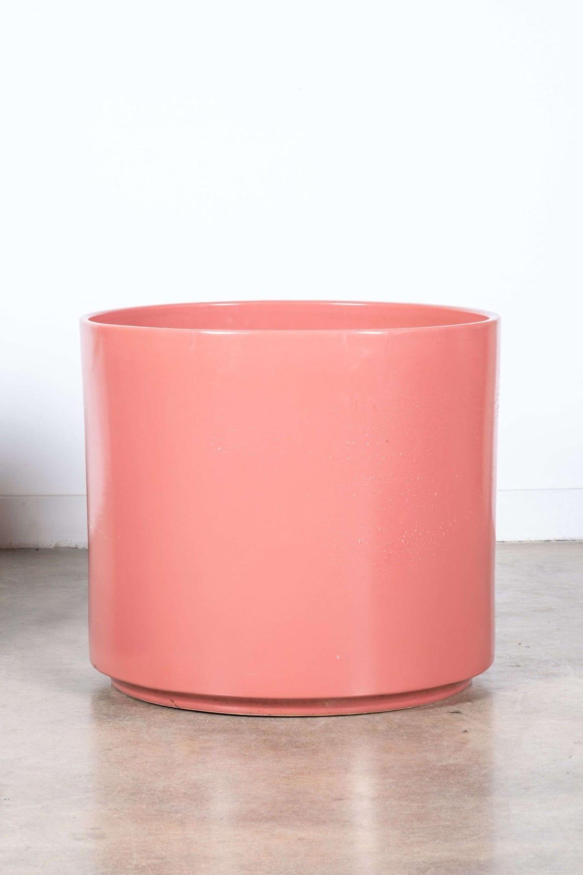1980s Gainey California Planter, Large Pink