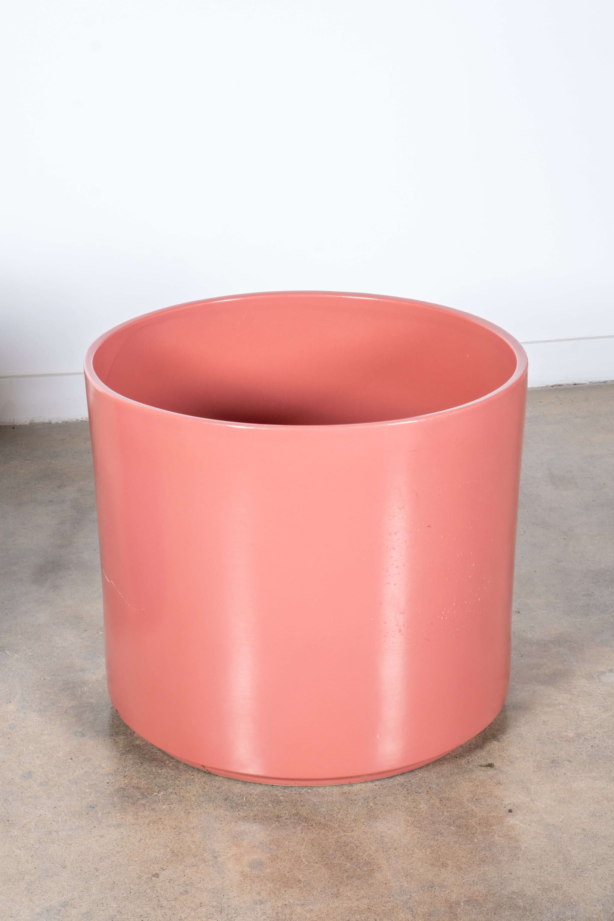 1980s Gainey California Planter, Large Pink