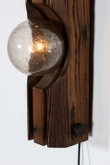 2-Globe Brutalist Hanging Light