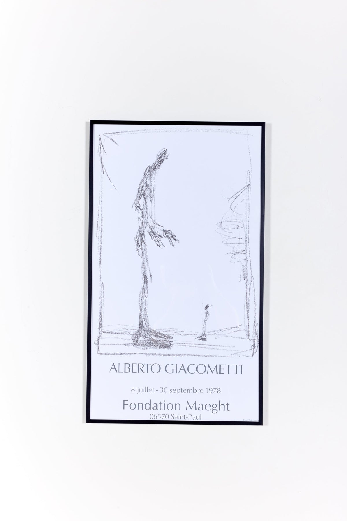 "Alberto Giacometti" Exhibition Poster