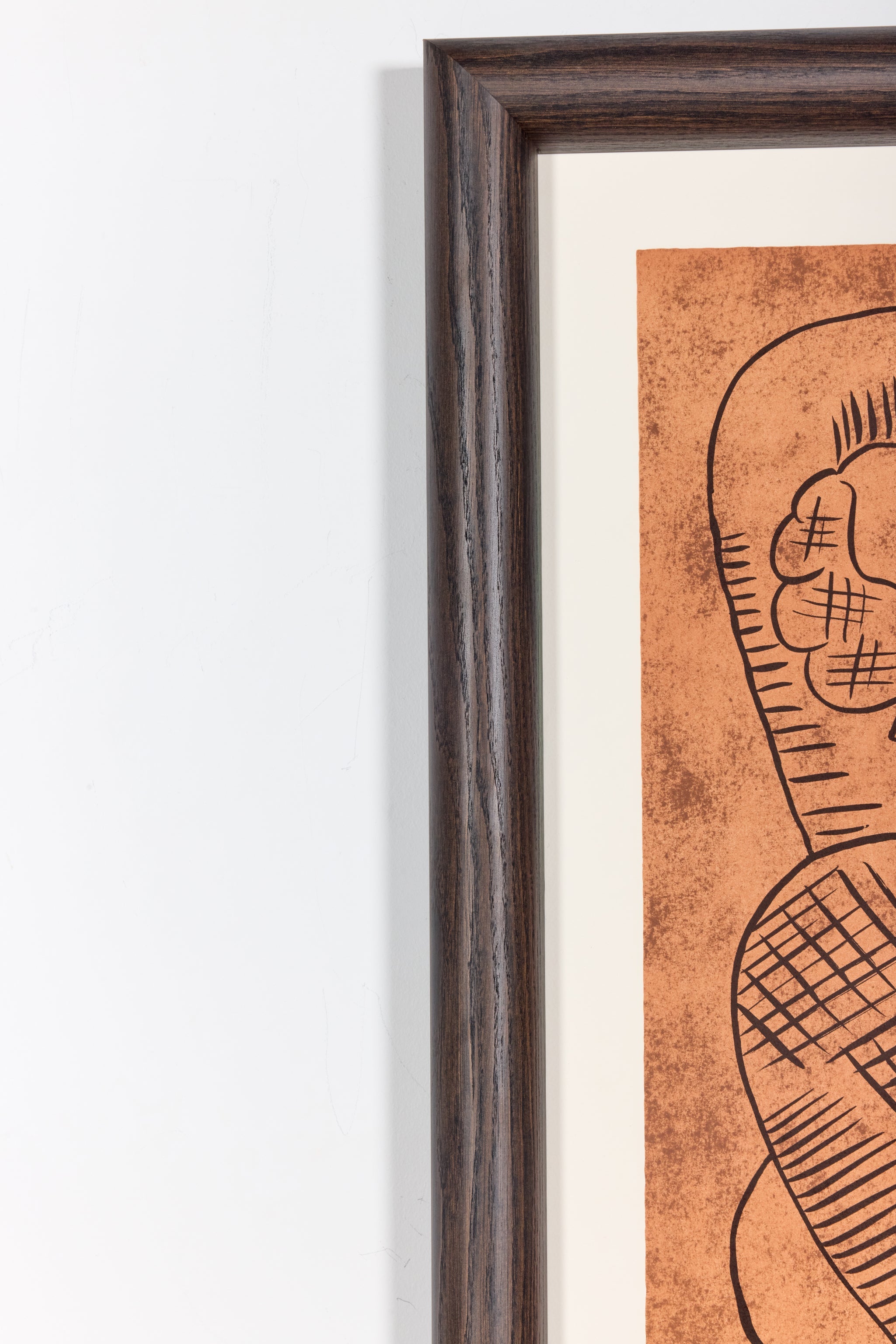 "Mélancolie" (2005), Signed Lithograph in Frame