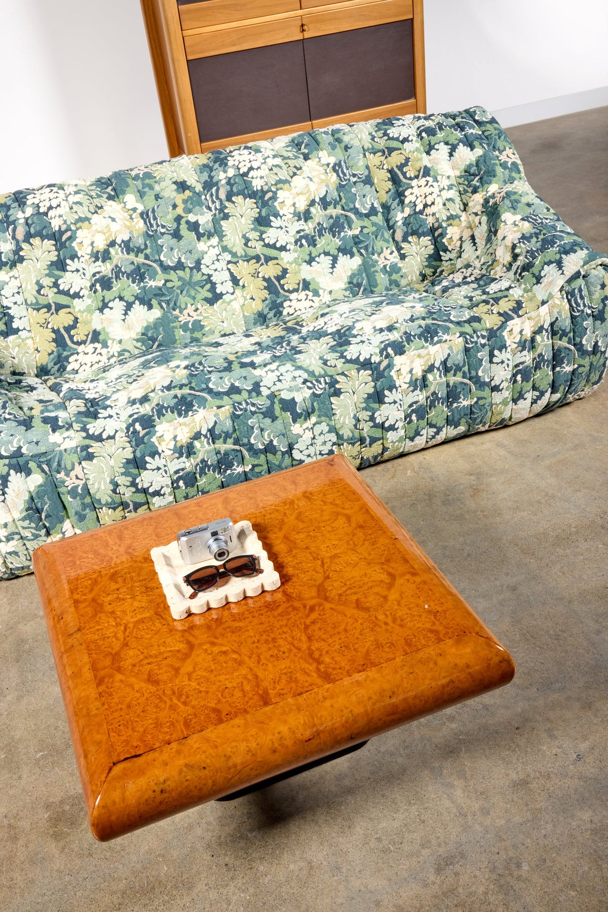 Burl Coffee Table