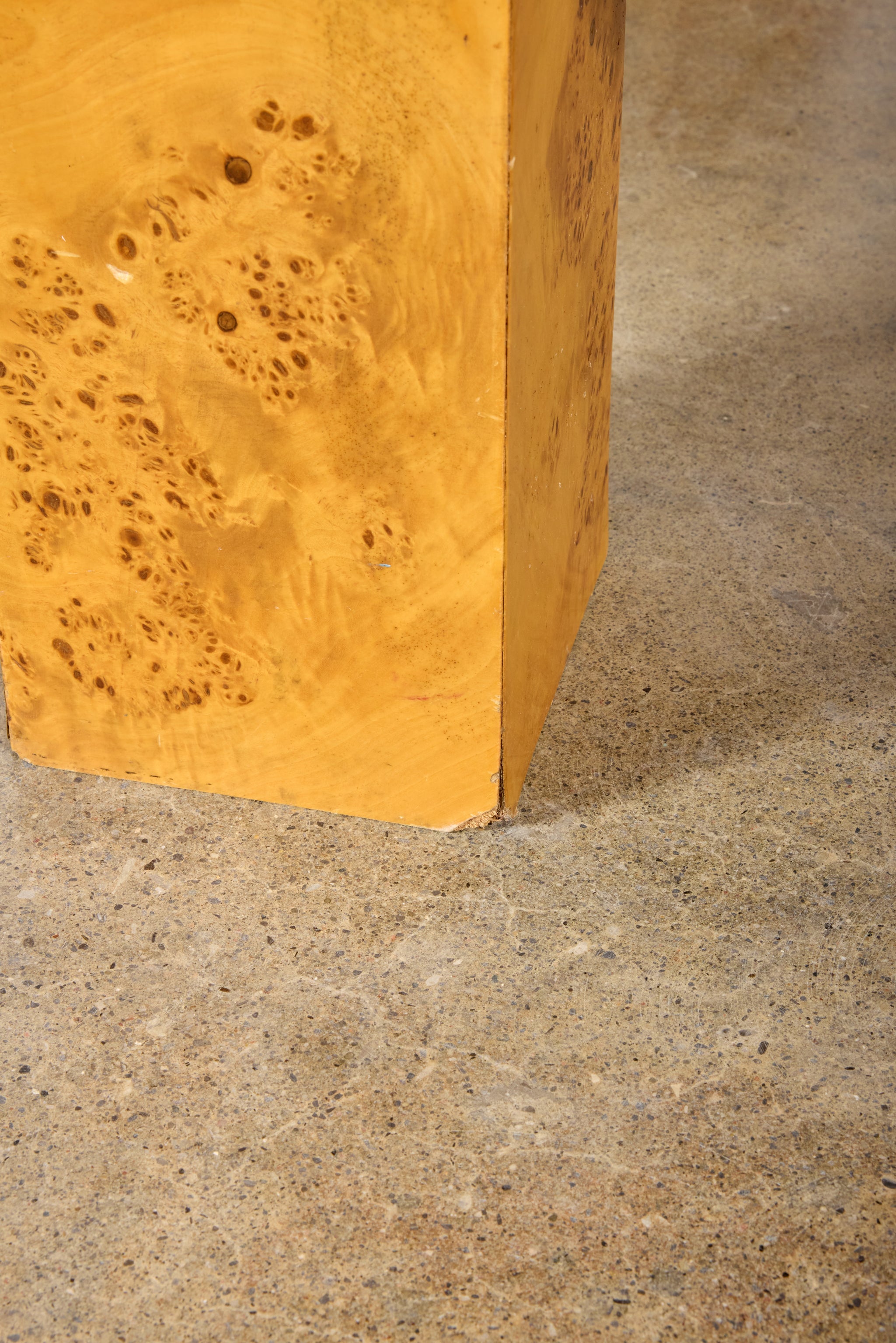 Burl Coffee Table