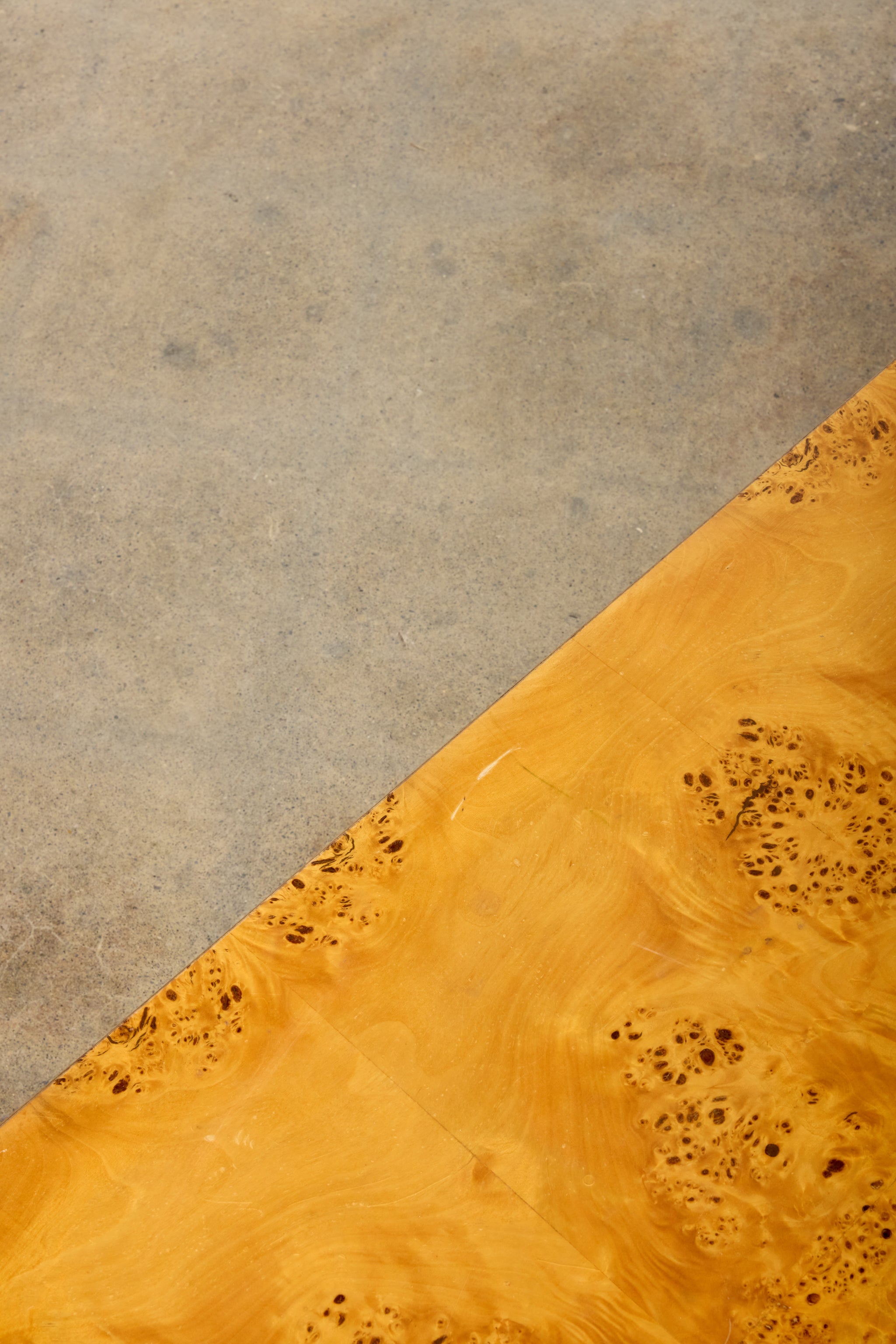 Burl Coffee Table