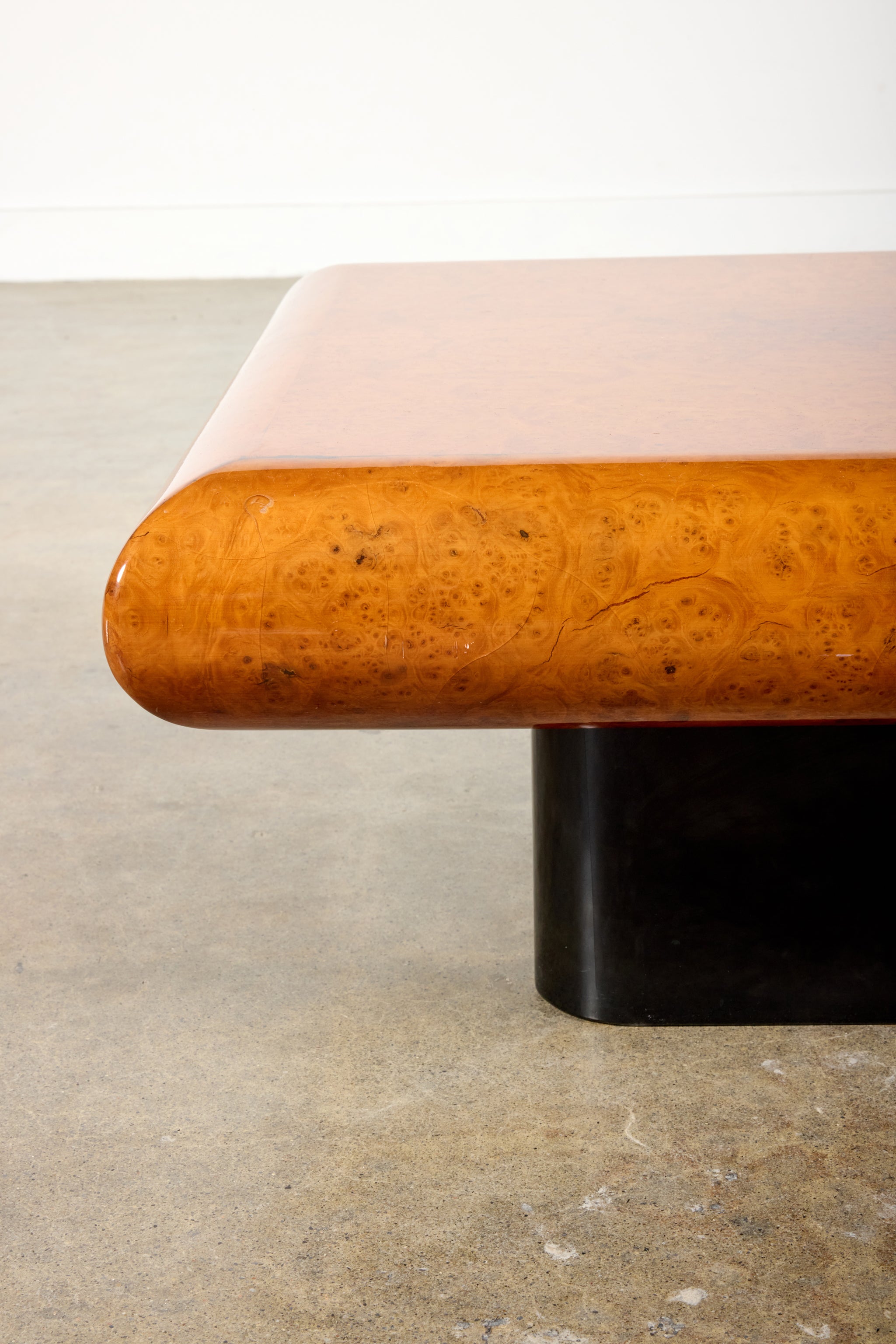 Burl Coffee Table