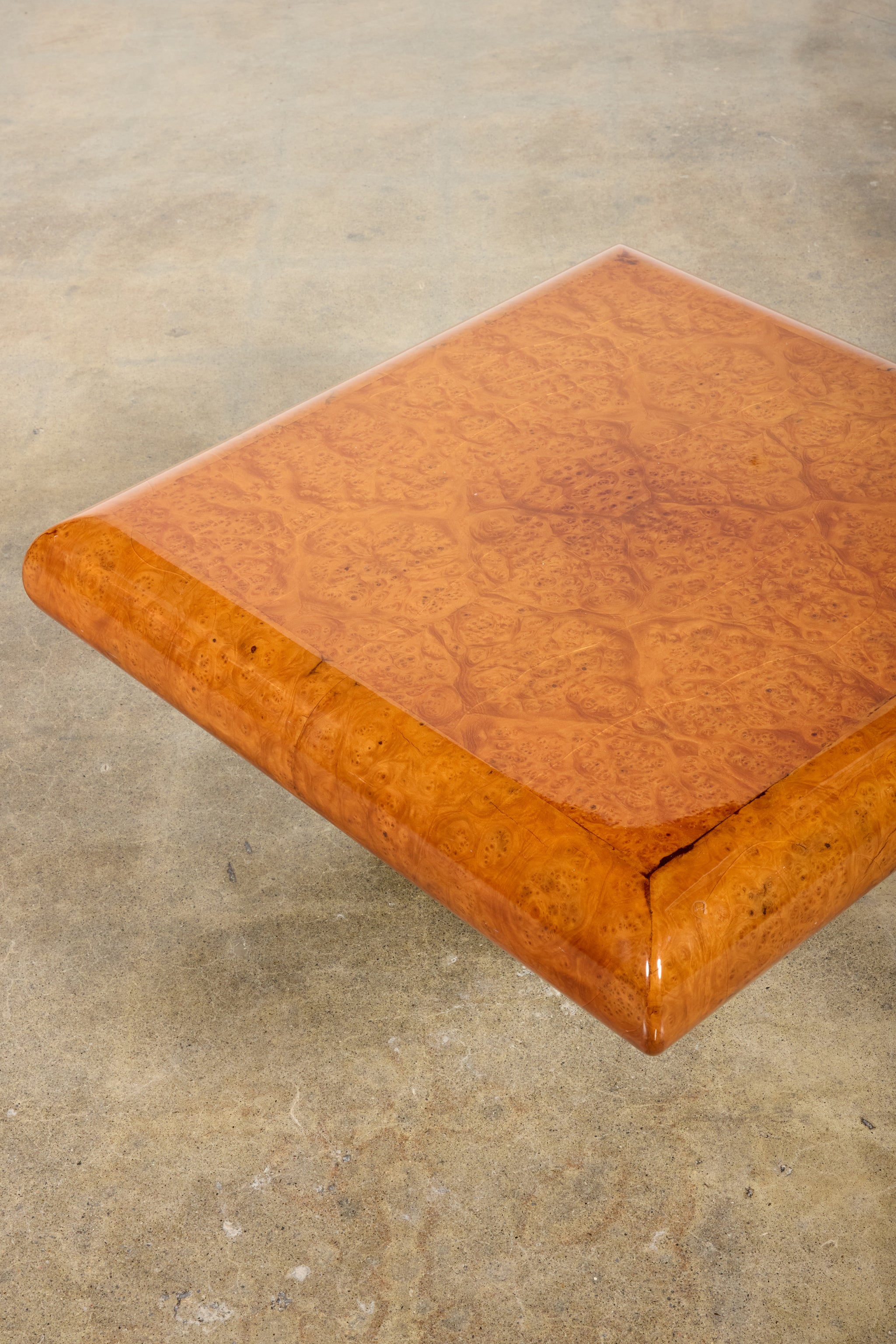 Burl Coffee Table