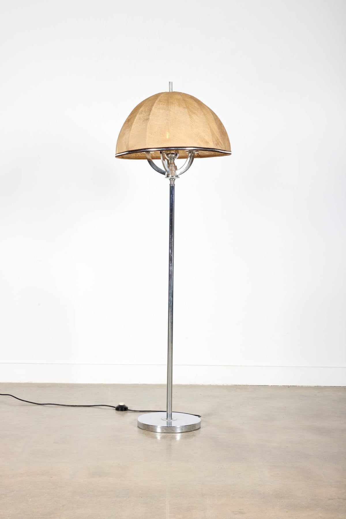 5-Flame Chrome Floor Lamp