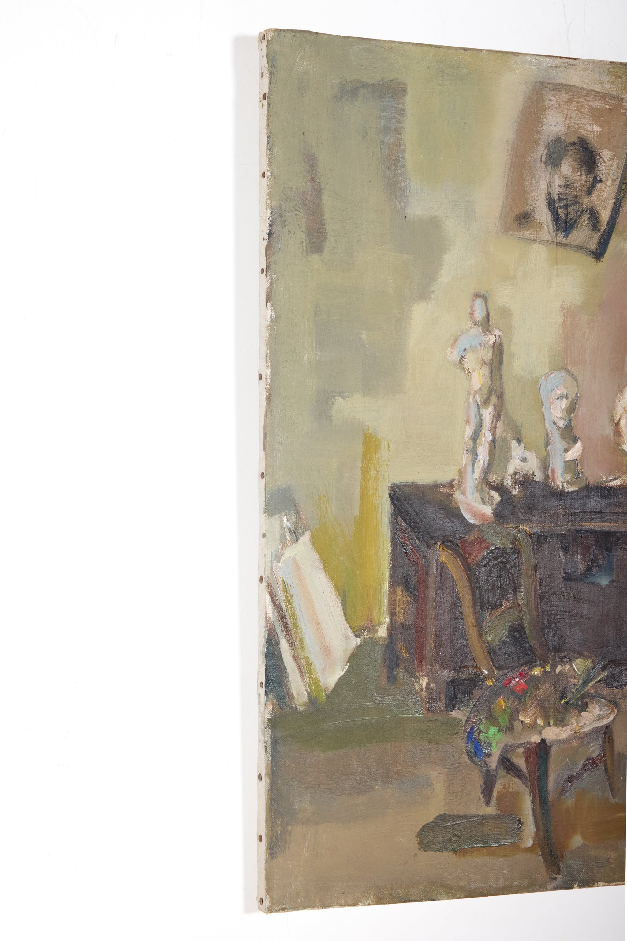 Artist's Studio Still Life Oil Painting