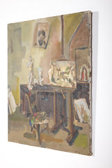 Artist's Studio Still Life Oil Painting