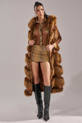 GOOD OMEN FUR TRIM VEST