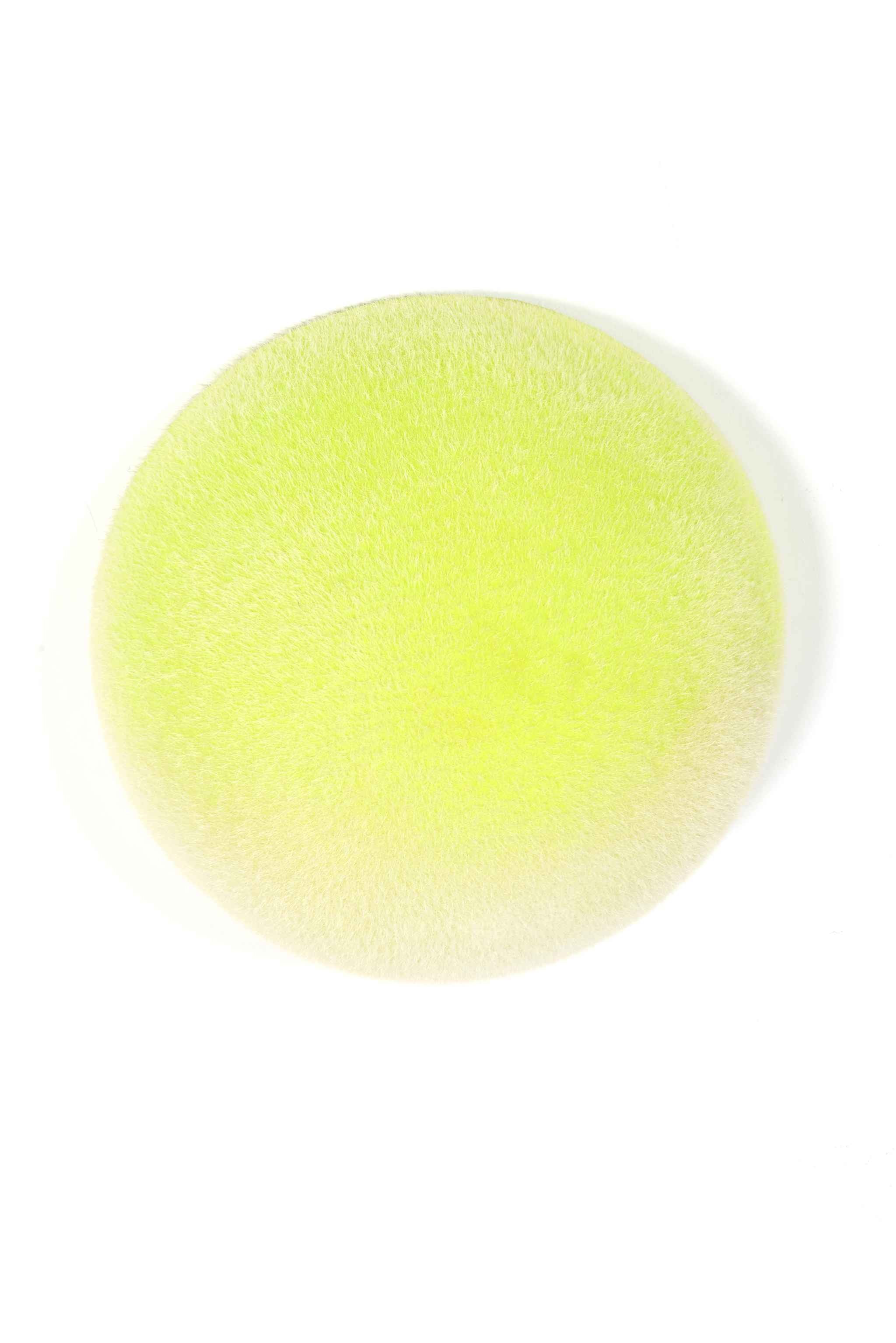 "Dot Dot Dot" (2024) Felt Wall Orb, Medium